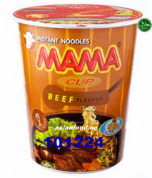 MAMA Instant noodle beef flavour CUP 12x70g