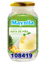 MAYNILA Pineapple gel in syrup 24x340g