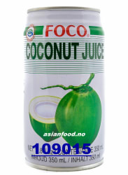 FOCO Coconut juice 24x350ml