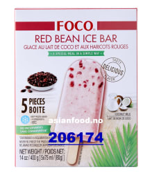 FOCO Ice bar- RED BEAN 6x(5x80g)