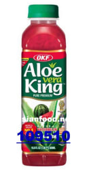 NYHET - OKF Aloe Vera King watermelon taste 20x500ml