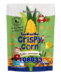 NYHET- TAOKAENOI Crispy corn nori Seaweed 4x(6x33g)