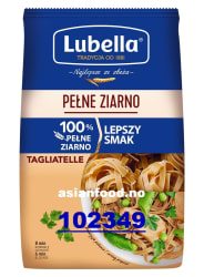 KOMMENDE-LUBELLA Wholegrain tagliatelle/nests ribbons 8x400g