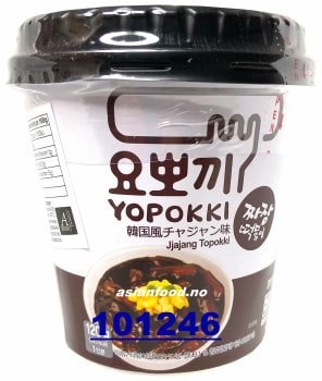 YOPOKKI Inst Black soybean Topokki CUP 30x120g