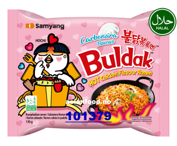 NYHET - SAMYANG Buldak ramen Carbonara flavour 20x130g