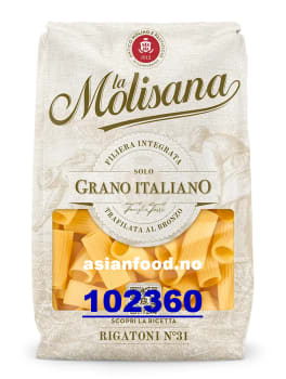 NYHET - LA MOLISANA Durum wheat pasta - Rigatoni 10x500g