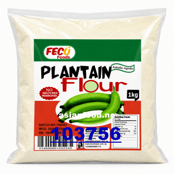 NYHET- FECO Plantain flour 100% -  20x1kg