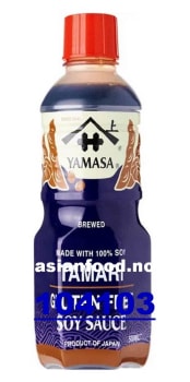 NYHET -  YAMASA Gluten free tamari soy sauce 12x500ml