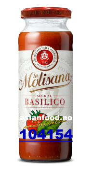 NYHET - LA MOLISANA Tomato and basil sauce 6x340g