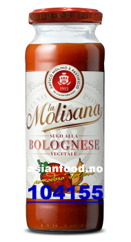 NYHET - LA MOLISANA Vegetarian Bolognese pasta sauce 6x340g