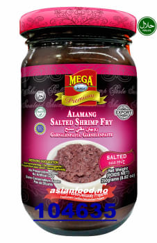 MEGA Alamang salted shrimp fry 24x250g