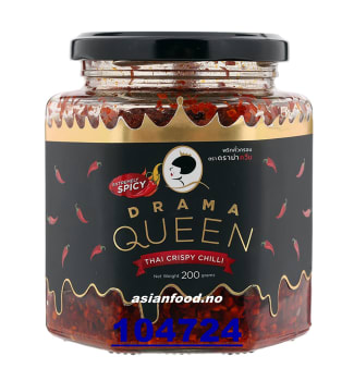 DRAMA QUEEN Thai crispy chilli original 12x200gr