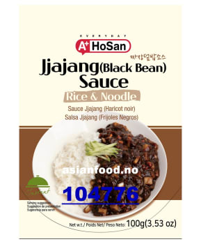 NYHET - A+ Black bean sauce jjajang 24x100g