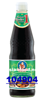 DEK SOM BOON Black sweet soy sauce 12x970g
