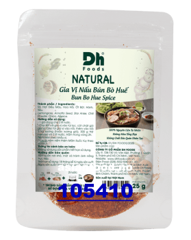 DH FOODS Natural bun bo Hue spice 48x25g