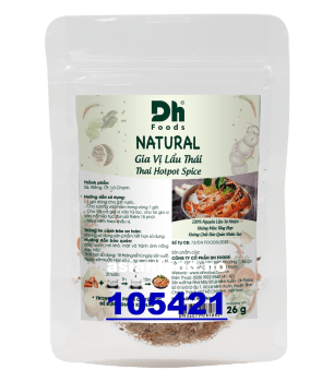DH FOODS Natural Thai hotpot spice 48x26g