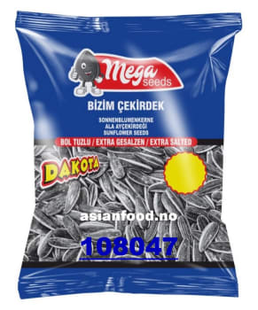 NYHET-MEGA SEEDS Roasted Sunflower seed extra salted 36x120g