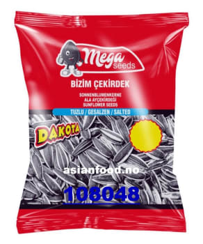 NYHET - MEGA SEEDS Roasted Sunflower seed salted 36x120g