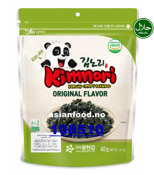 KIMNORI Korean crispy seaweed- Original 20x40g