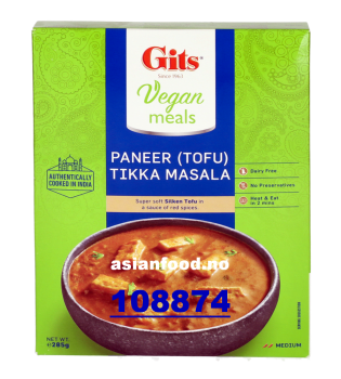 KOMMENDE - GITS Vegan Paneer Tikka Masala (Gits ready meals)
