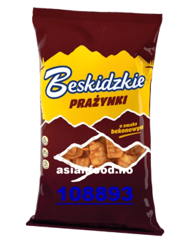 BESKIDZKIE Crispy potato snack with bacon flavour 20x80g