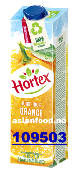 NYHET -HORTEX Orange Juice 12x1L