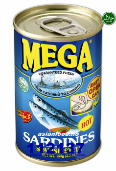 MEGA Sardines Spanish Style hot 48x155g