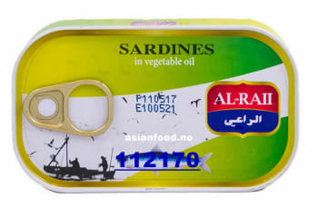 AL RAII Sardines Normal in Vegetable Oil 50x125g