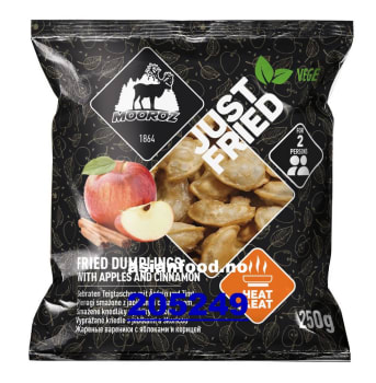 NYHET- MOOROZ Fried dumplings with apples & cinnamon 24x250g