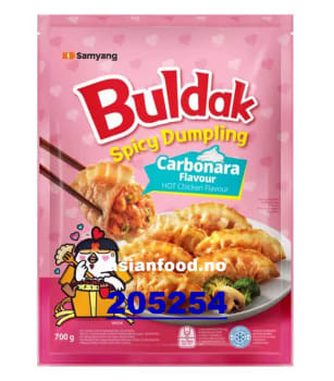 NYHET - SAMYANG Buldak spicy dumpling Carbonara flv 10x700g
