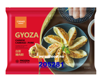 NYHET - CHIMEI Gyoza Chinese Cabbage - Pork 12x660g