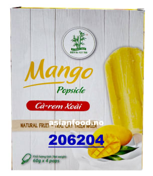 BAMBOO TREE Mango ice pop 6x(4x60g)