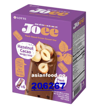 NYHET - LOTTE Joee creamy bar hazelnut cacao 6x(6x80g)