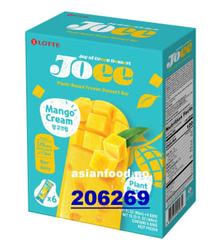 NYHET - LOTTE Joee creamy bar mango cream 6x(6x80g)