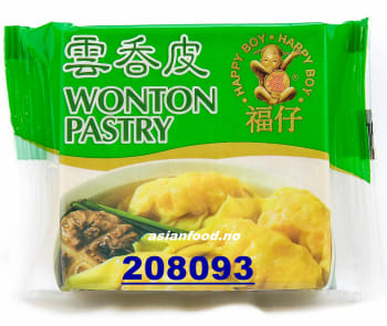 HAPPY BOY Wonton pastry 60x200g