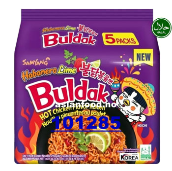 SAMYANG Hot chicken Habanero lime 8x(5x135g)