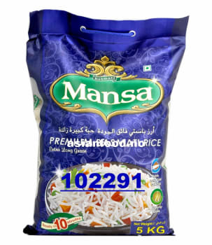 MANSA Sella basmati rice 4x5kg