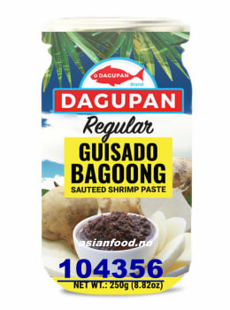 DAGUPAN Sauteed shrimp paste Guisado Bagoong-Regular 24x250g