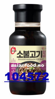 O'FOOD BBQ bulgogi marinade for beef 20x280g