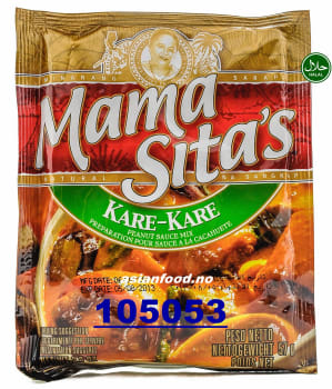 MAMASITAS Peanut sauce mix - Kare Kare 3x(24x57g)