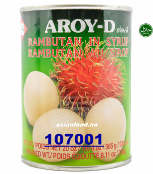 AROY-D Rambutan in syrup 24x565g