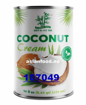 BAMBOO TREE Coconut cream easy open can 24x400ml