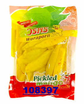 WORAPORN Pickled mango with chili 36x300g