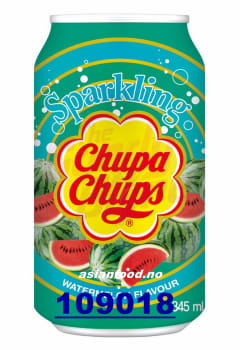 CHUPA CHUPS Sparkling drink watermelon 24x345ml