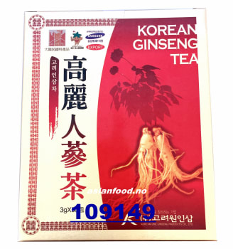 KOREAN ONE Korean Ginseng tea (insamcha) 30x(50x3g)