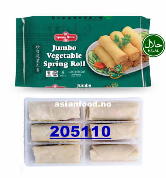 SPRING HOME Jumbo vegetable springroll 6pcs -  24x300g