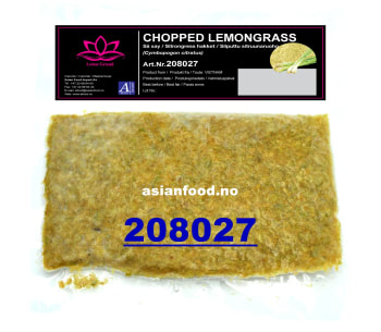 LOTUS Lemongrass chopped frozen 50x100g