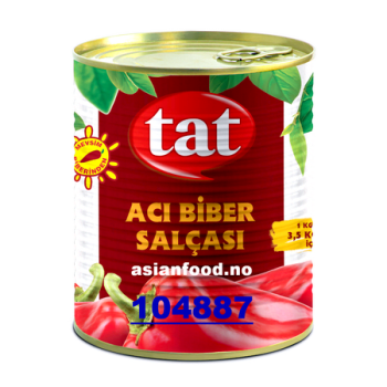 TAT Extra quality red pepper hot 24x810g