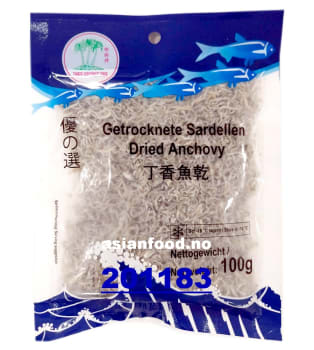 TCT Dried Anchovy 25x100g