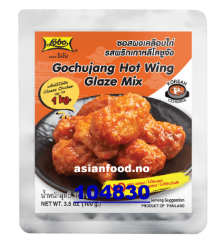 LOBO Gochujang hot wing glaze mix 120x100g